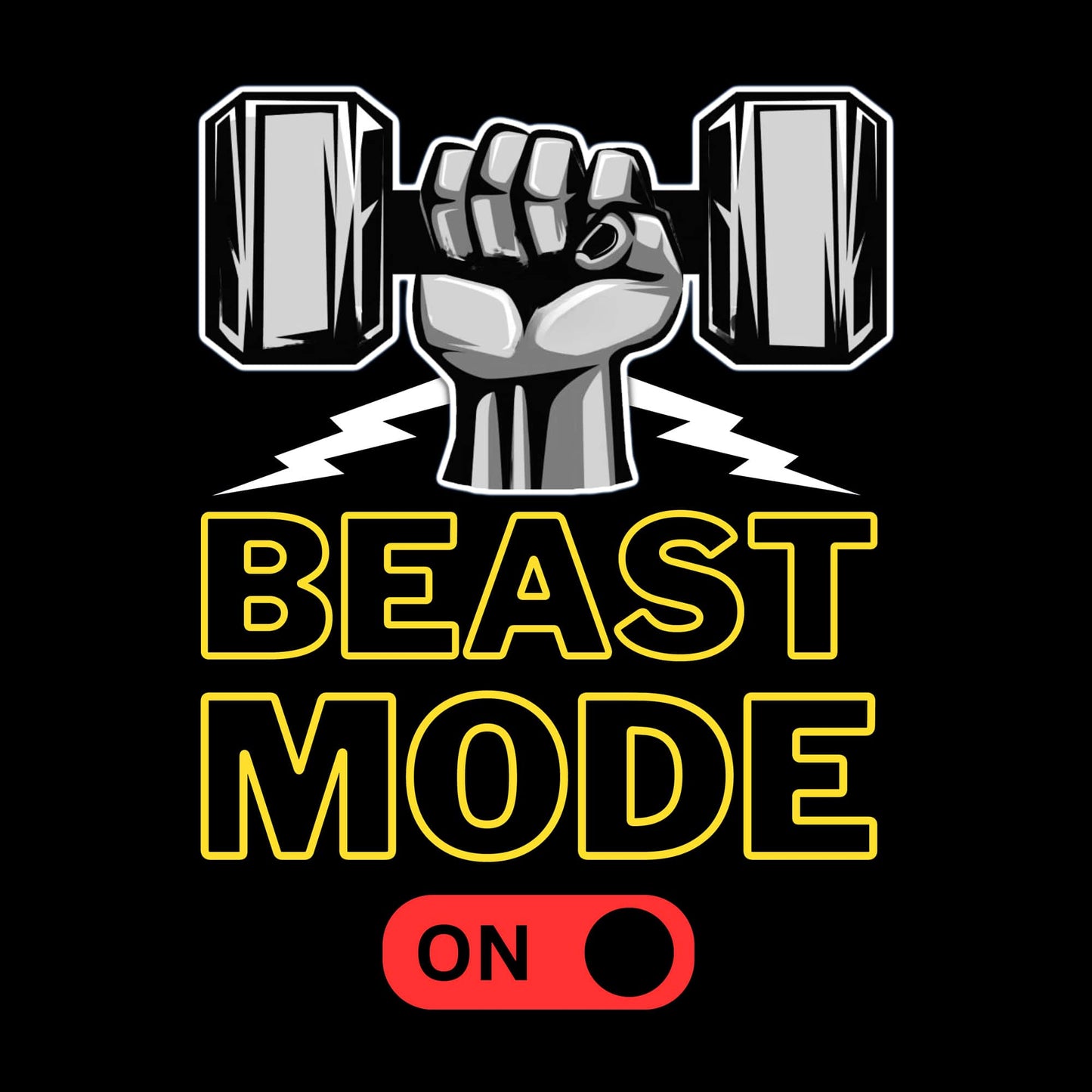 BEAST MODE ON - Premium Half Sleeve T-shirt