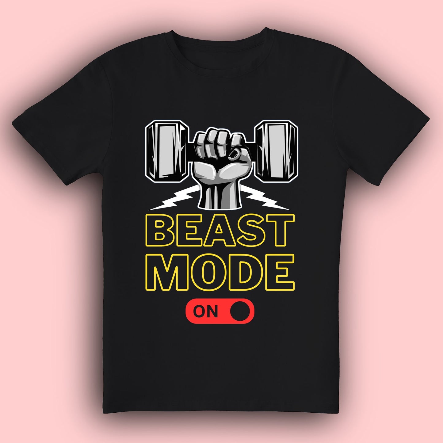 BEAST MODE ON - Premium Half Sleeve T-shirt