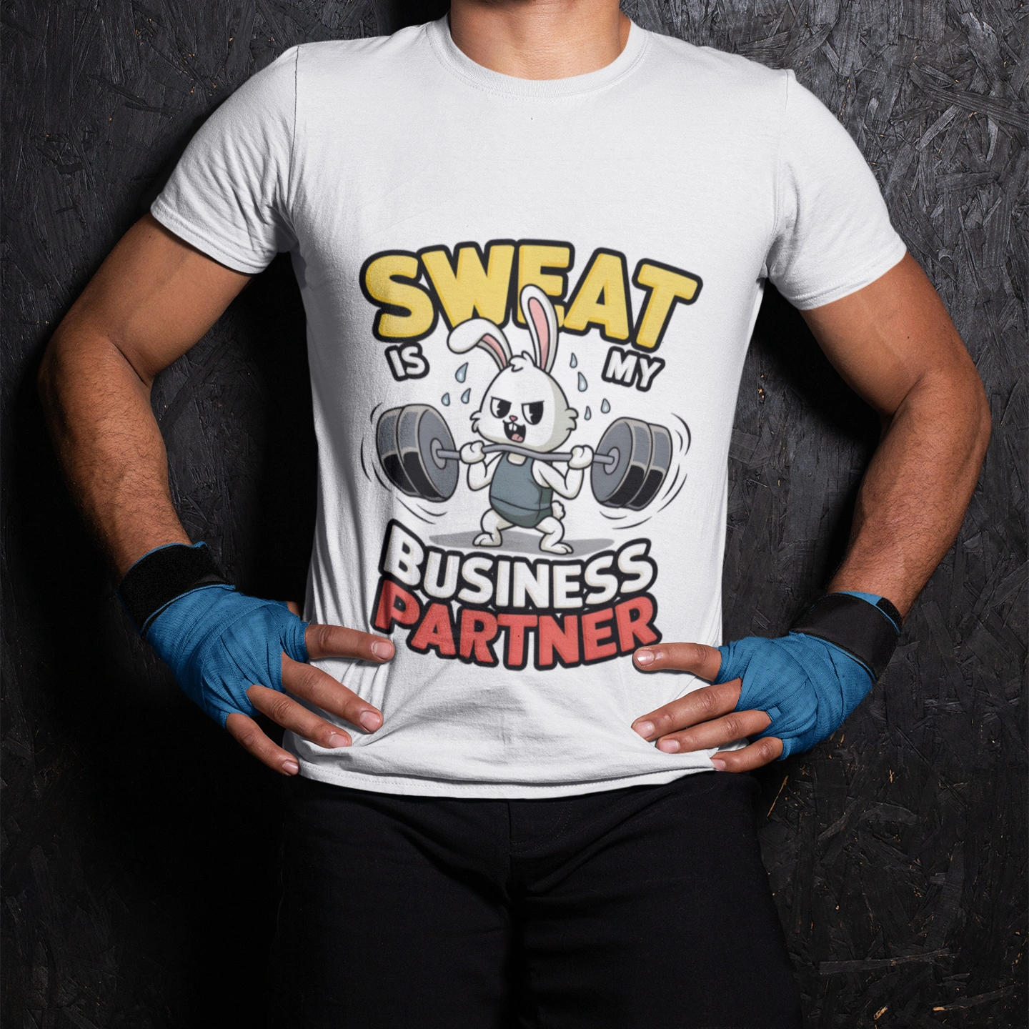 sweat is my business partner gym t shirt