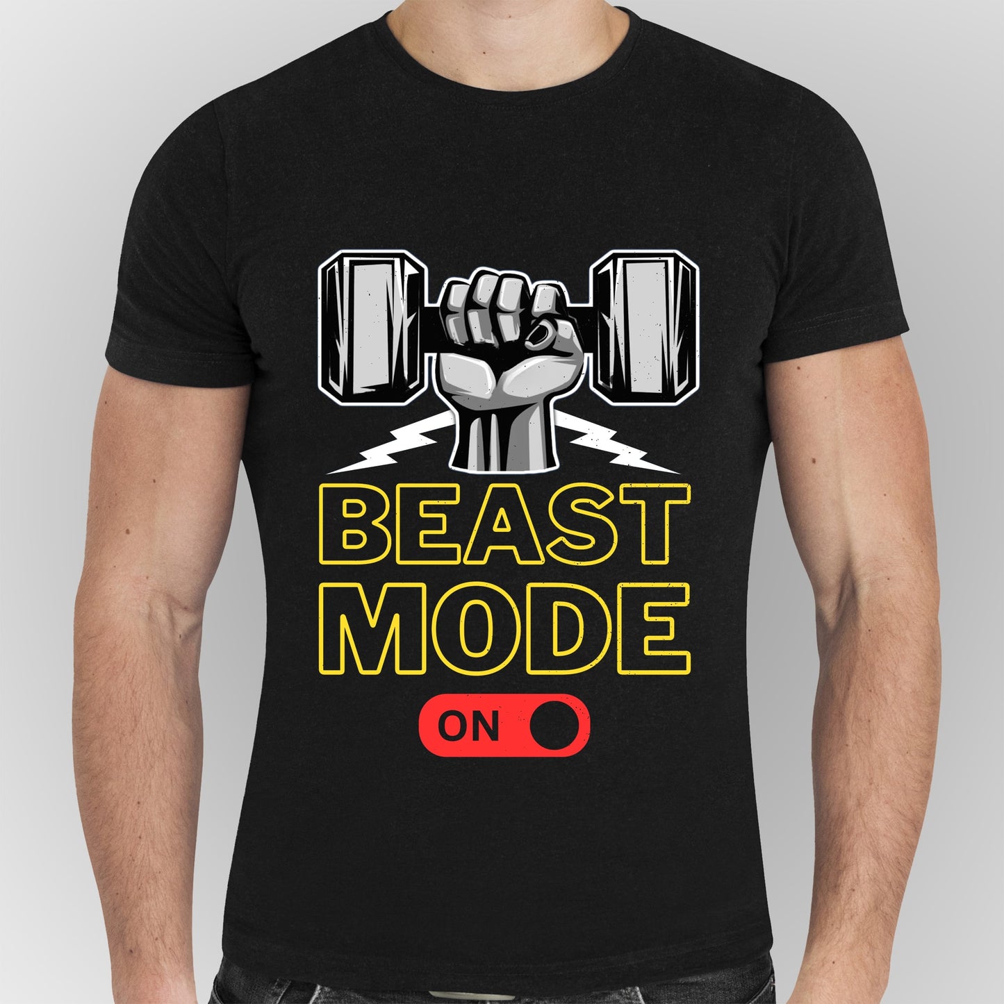 BEAST MODE ON - Premium Half Sleeve T-shirt