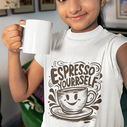 espresso yourrself coffee t shirt