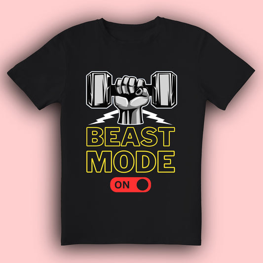 BEAST MODE ON - Premium Half Sleeve T-shirt
